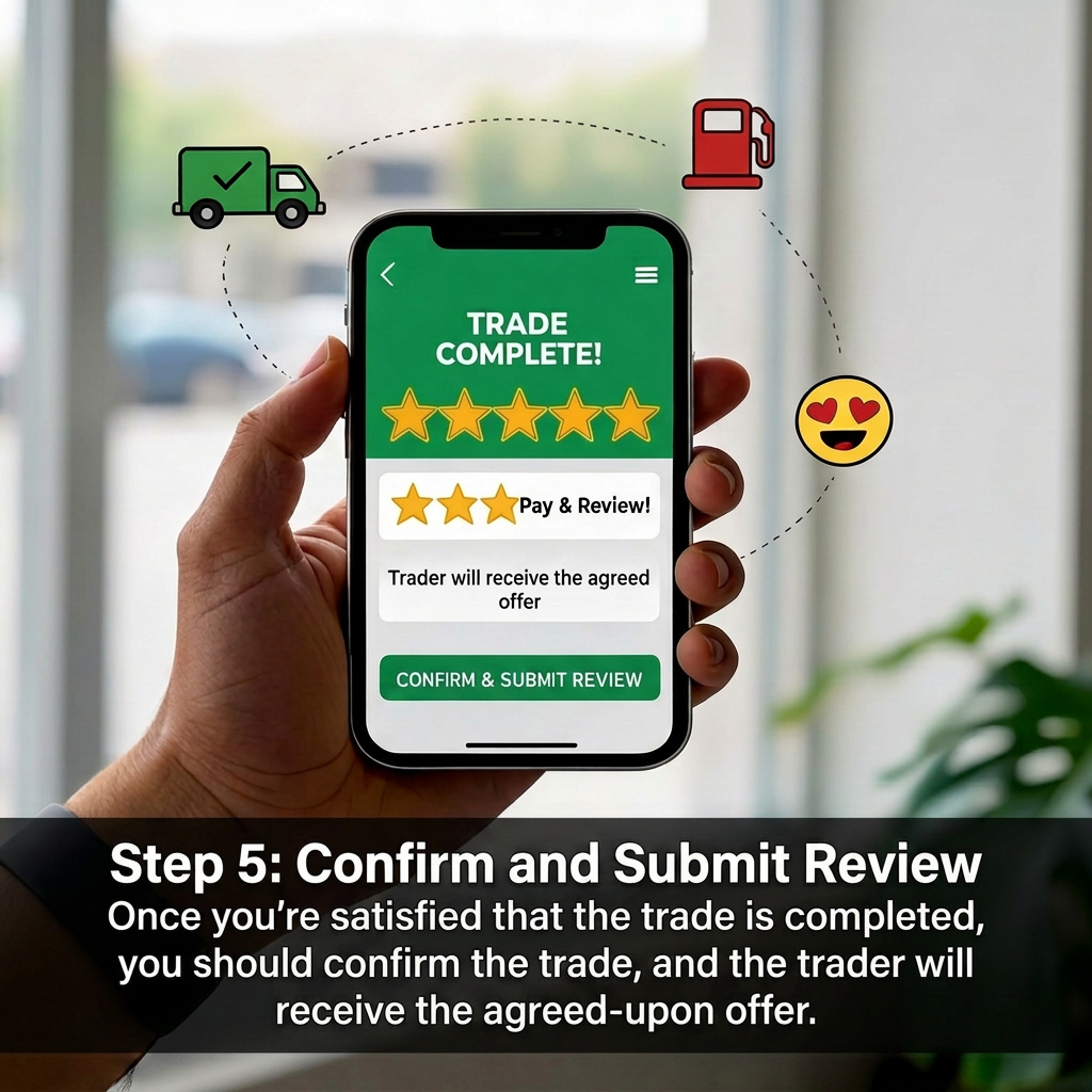 How Trade-N-Post works — step 5 of 5